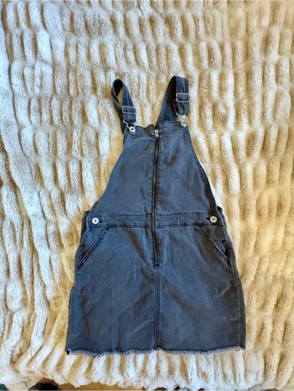 OshKosh B'gosh Denim Jumper Dress in Dark Blue